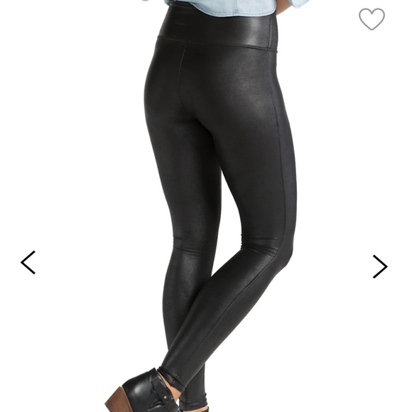 Spanx faux leather leggings - Picture 2 of 9